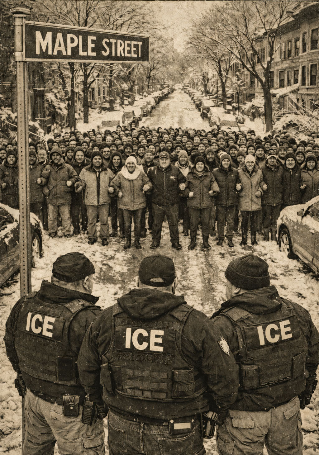 The Monsters CAME TO Maple Street!